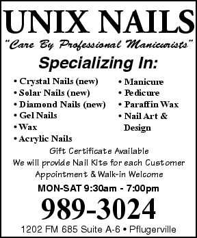Unix Nails of Pflugerville, TX